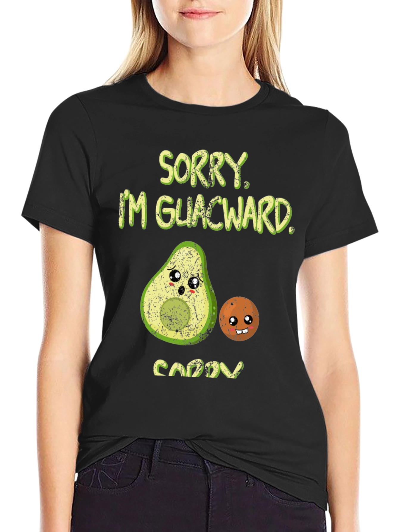 Sorry Im Guacward Avocado T-Shirt