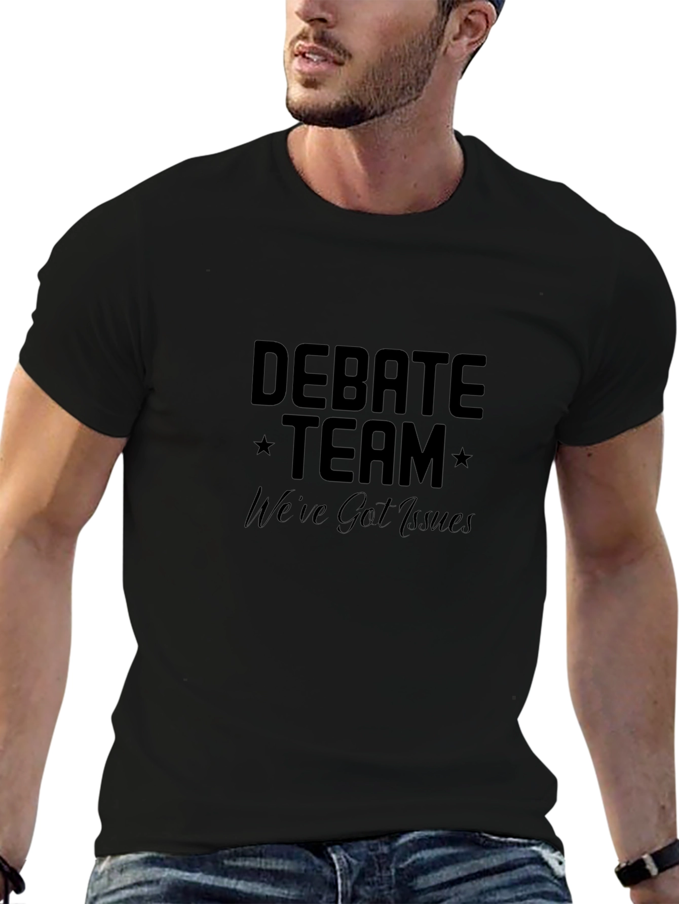 Debate Team Issues Black T-Shirt