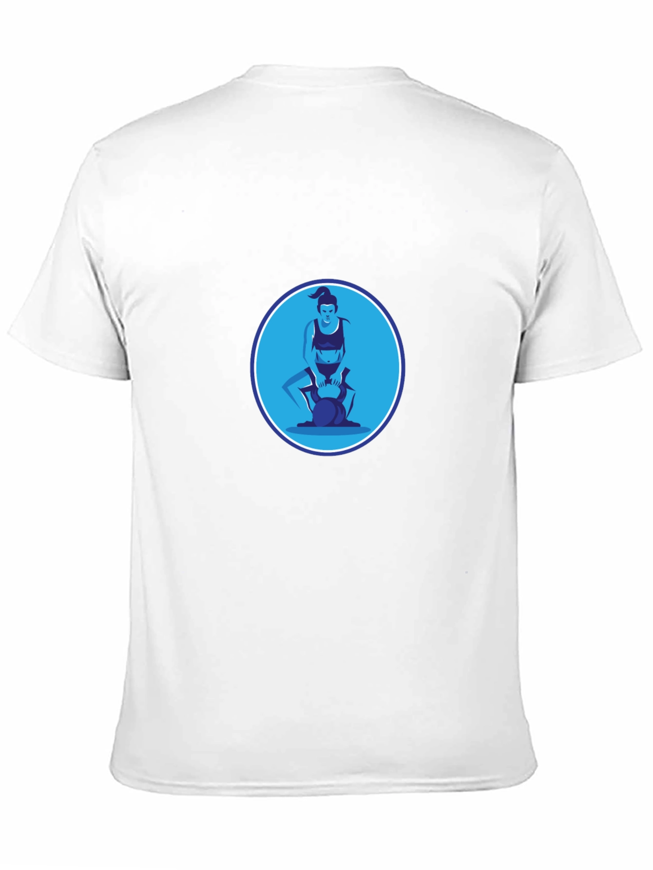 Workout Graphic Tee - Kettlebell Design