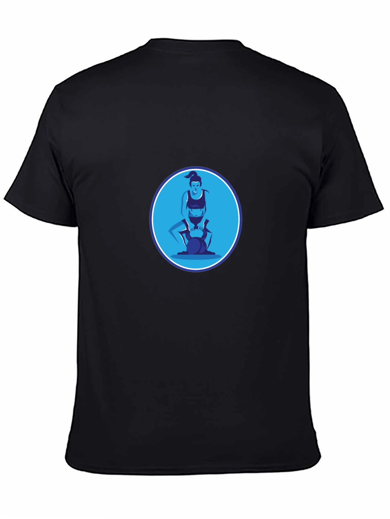 Workout Graphic Tee - Kettlebell Design