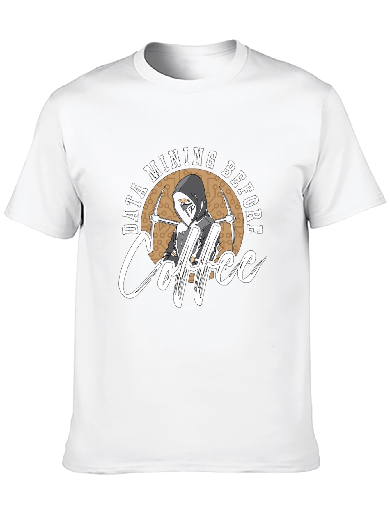 Data Mining Before Coffee Graphic T-Shirt