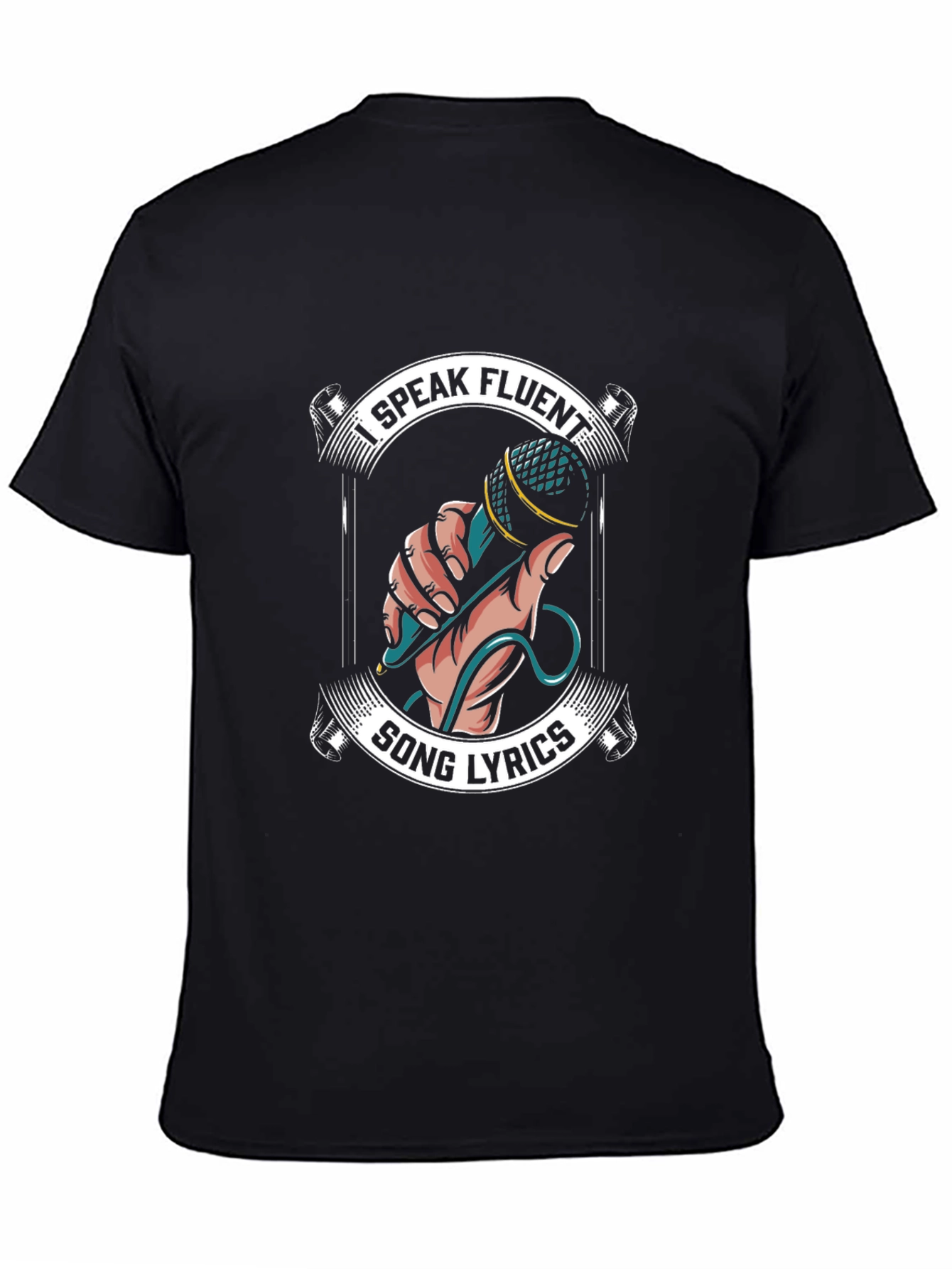 I Speak Fluent Song Lyrics Graphic Tee