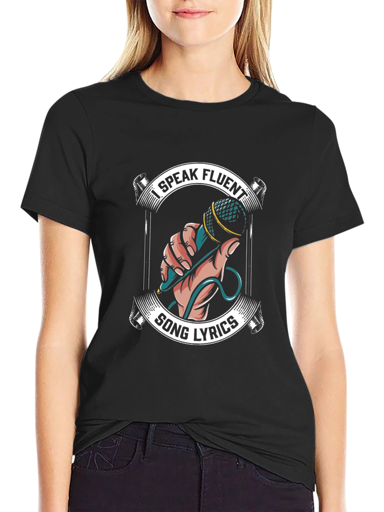 I Speak Fluent Song Lyrics Graphic Tee