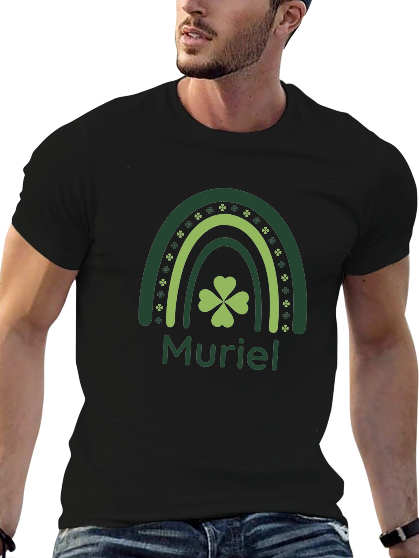 St. Patricks Day Muriel Rainbow T-Shirt