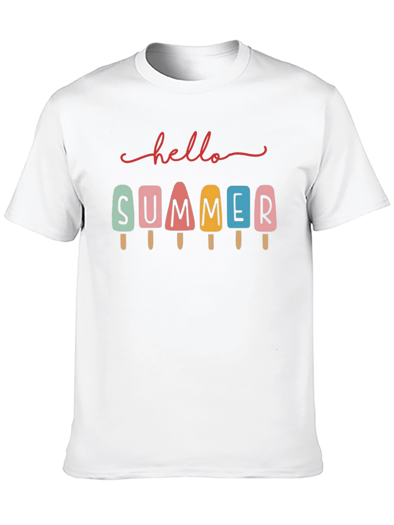 Hello Summer Popsicle Graphic Tee
