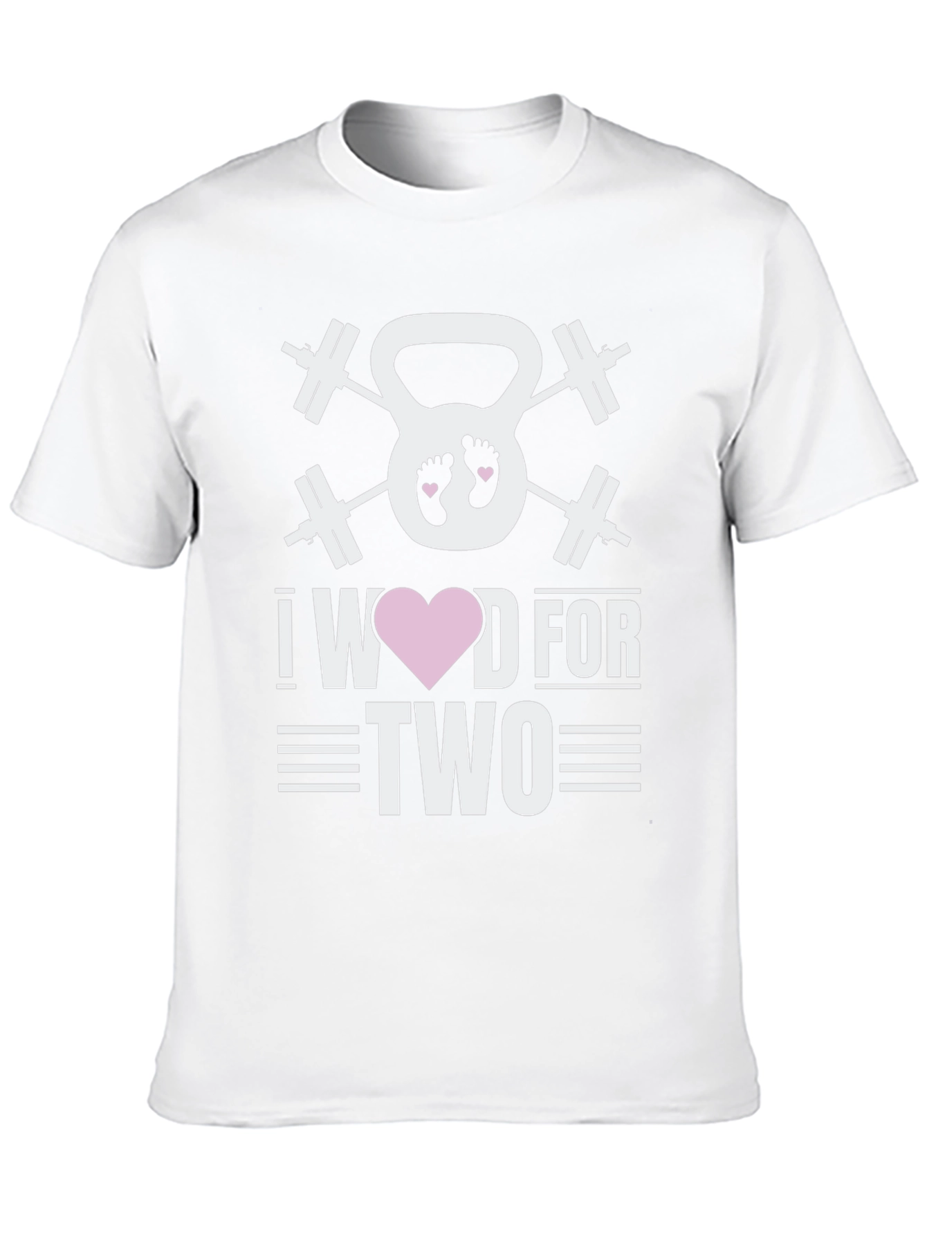 I WOD For Two Pregnancy Workout Shirt