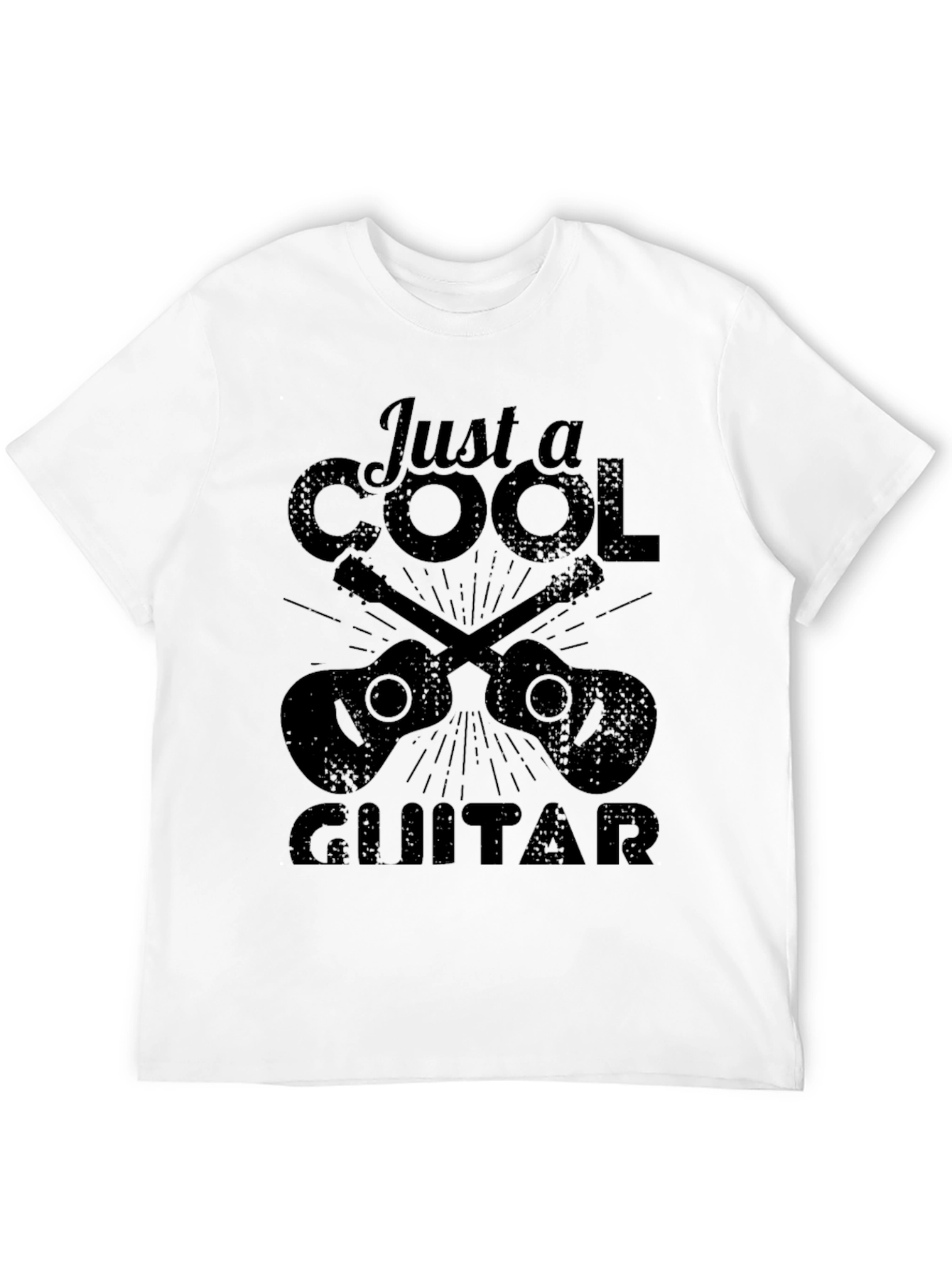 Cool Guitar Graphic T-Shirt - Music Lover Tee
