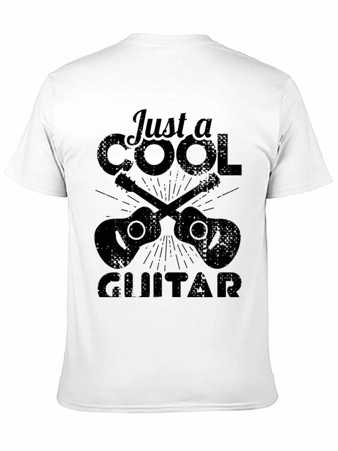 Cool Guitar Graphic T-Shirt - Music Lover Tee