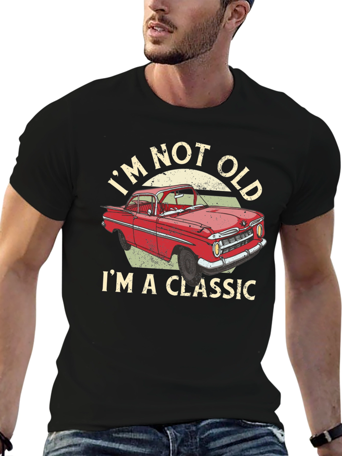 Im Not Old Im a Classic Car Graphic T-Shirt