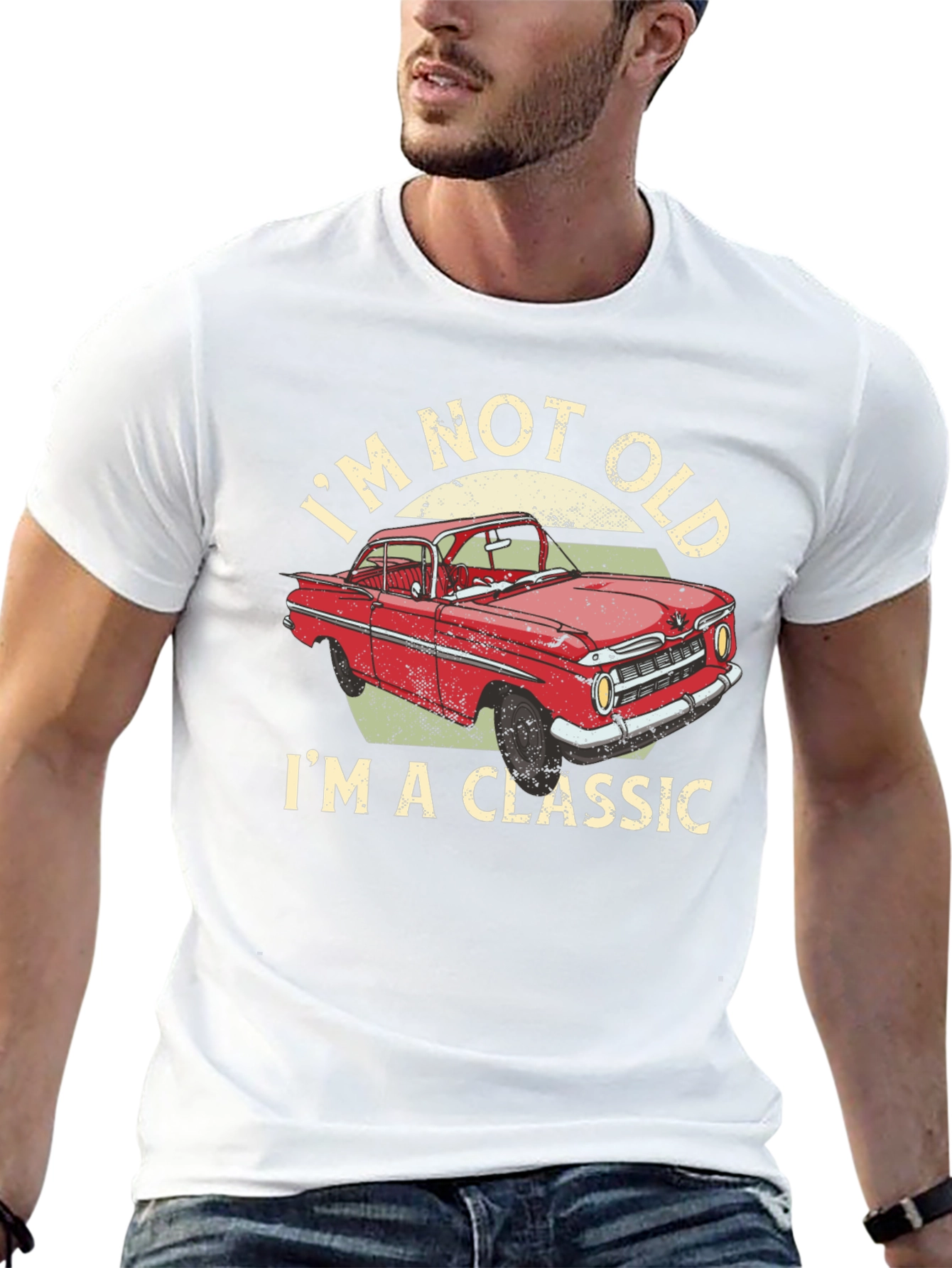 Im Not Old Im a Classic Car Graphic T-Shirt