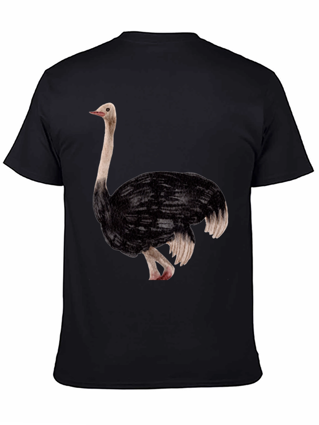 Ostrich Graphic Tee - Unique Animal Design