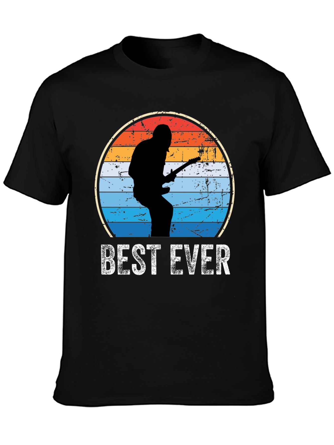 Best Ever Guitar Player Graphic T-Shirt