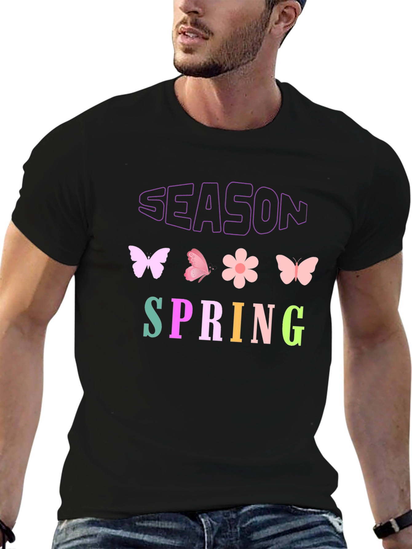 Spring Season Graphic T-Shirt