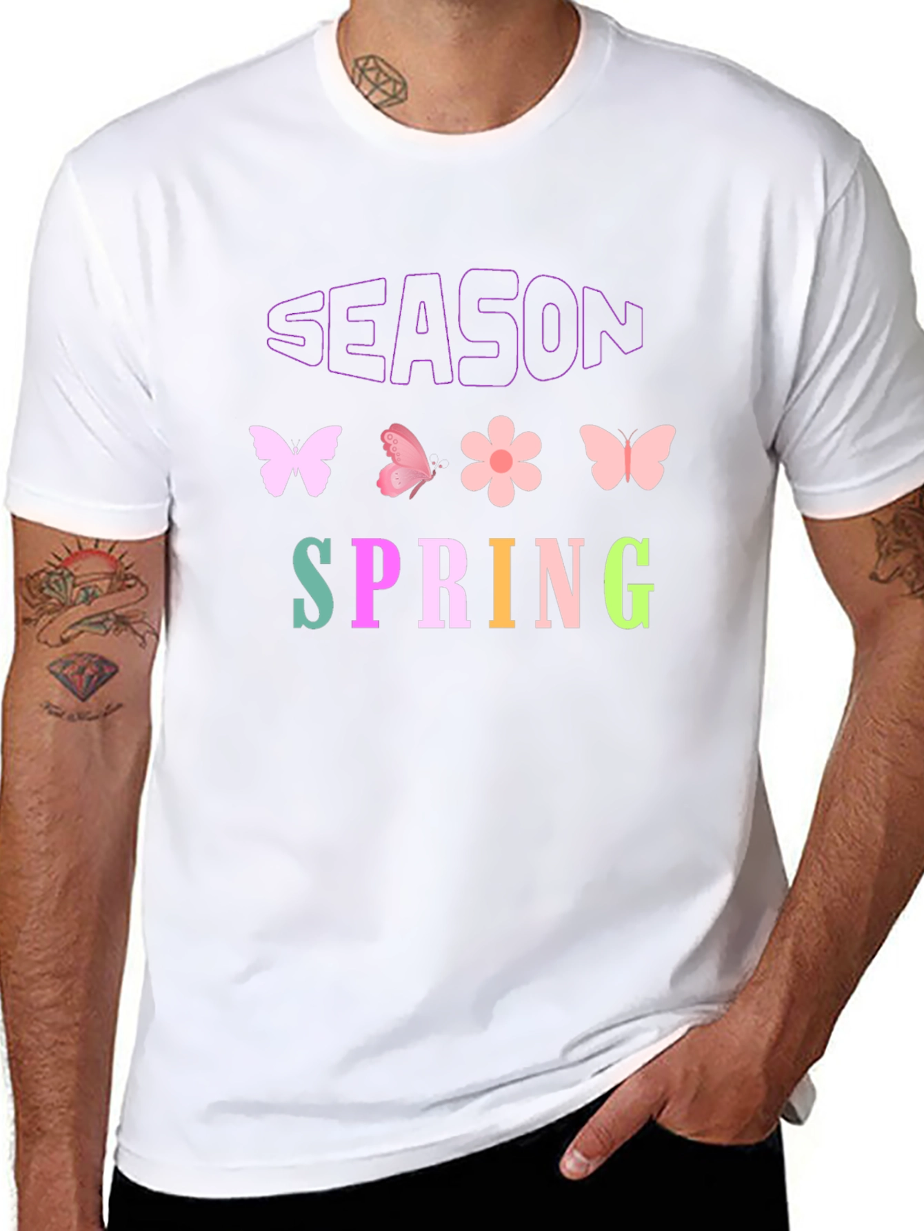 Spring Season Graphic T-Shirt