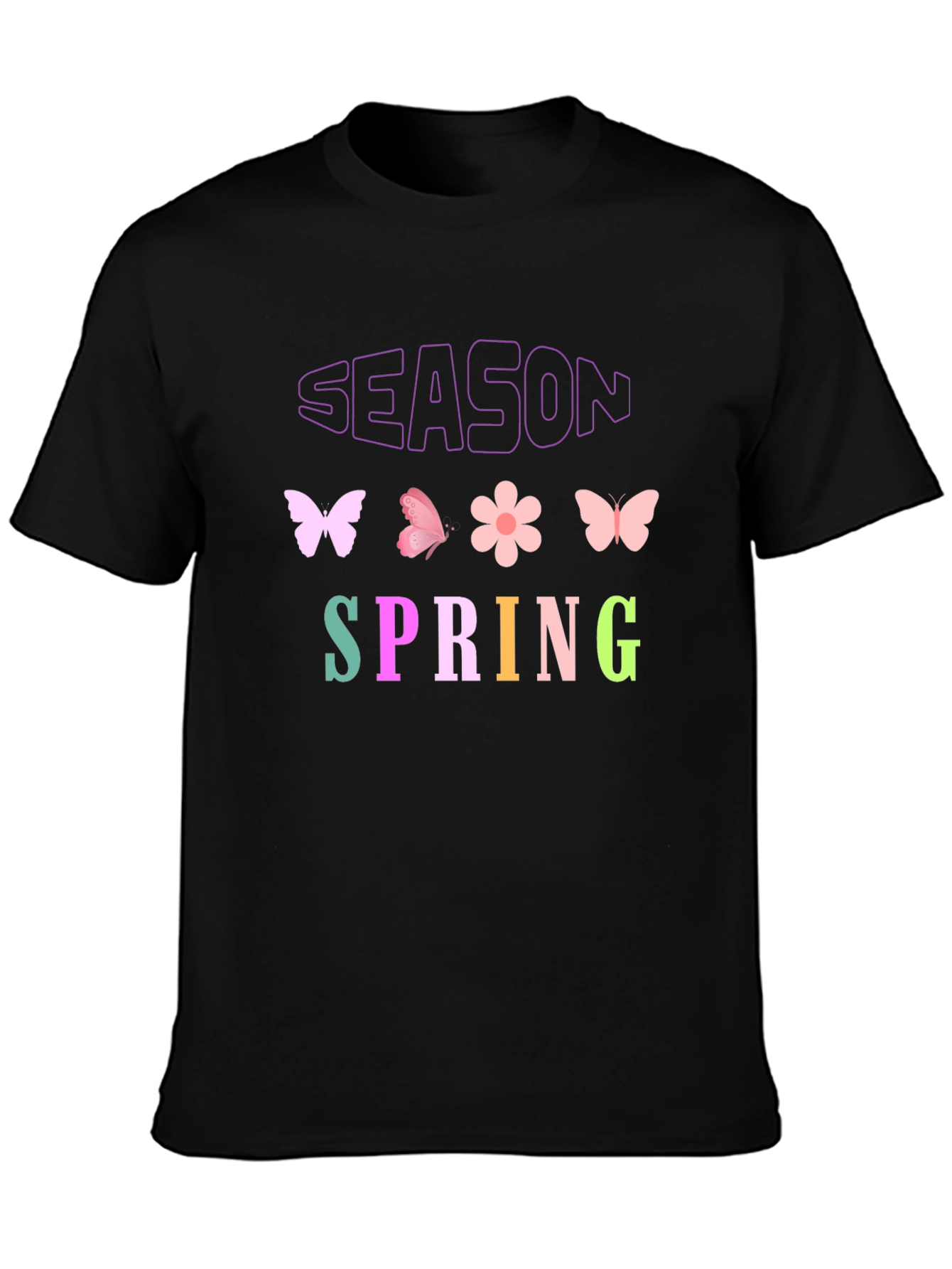 Spring Season Graphic T-Shirt