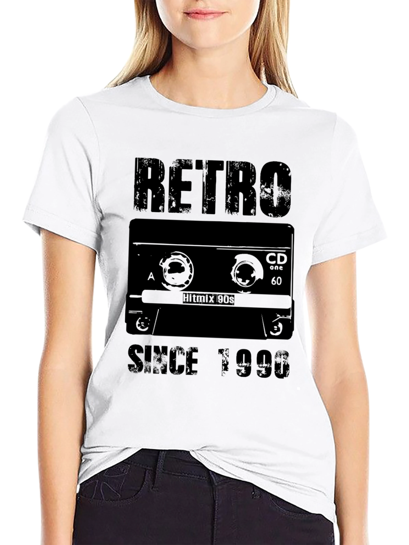 Retro Cassette Tape Since 1996 Graphic T-Shirt