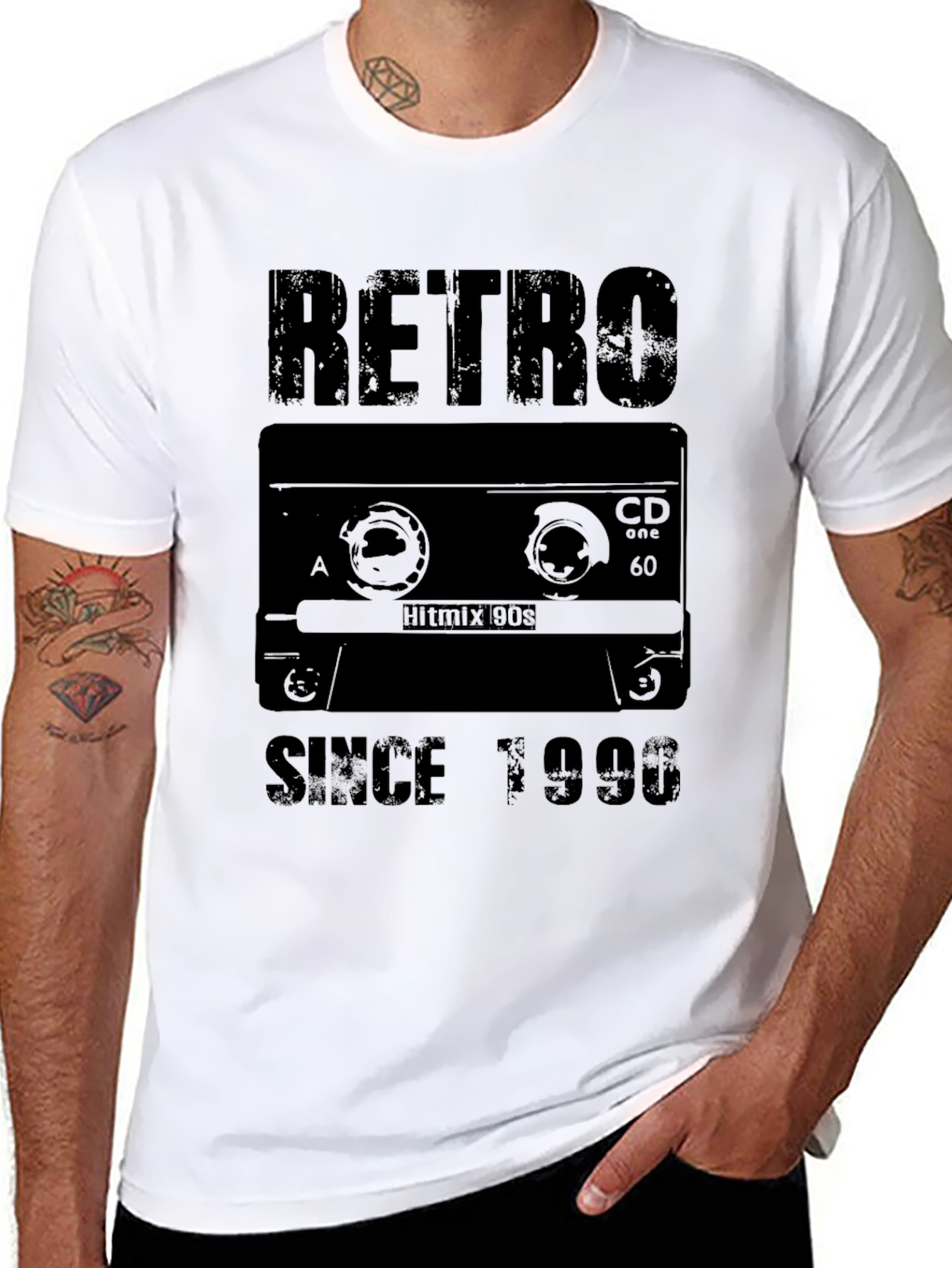 Retro Cassette Tape Since 1996 Graphic T-Shirt