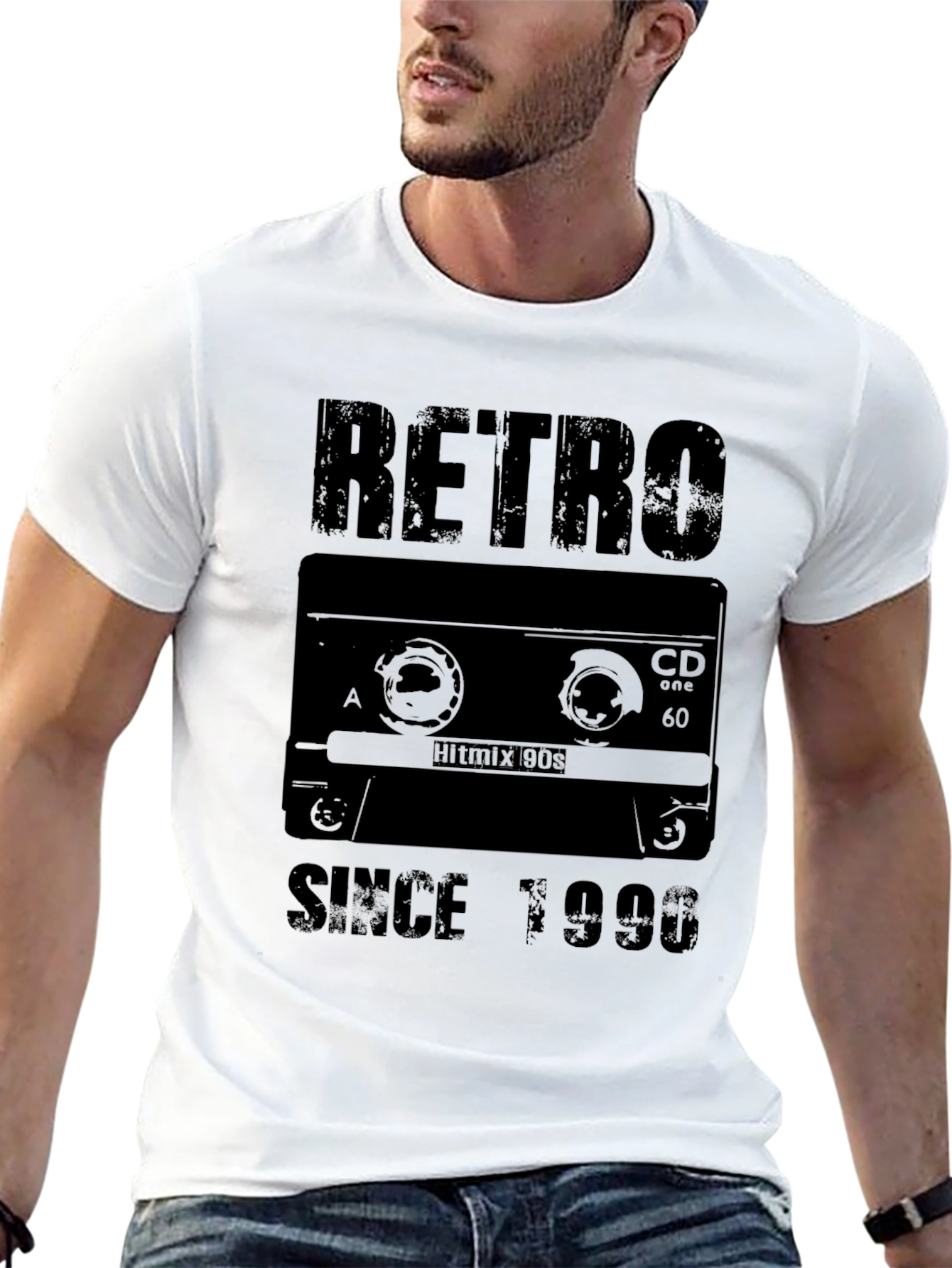 Retro Cassette Tape Since 1996 Graphic T-Shirt