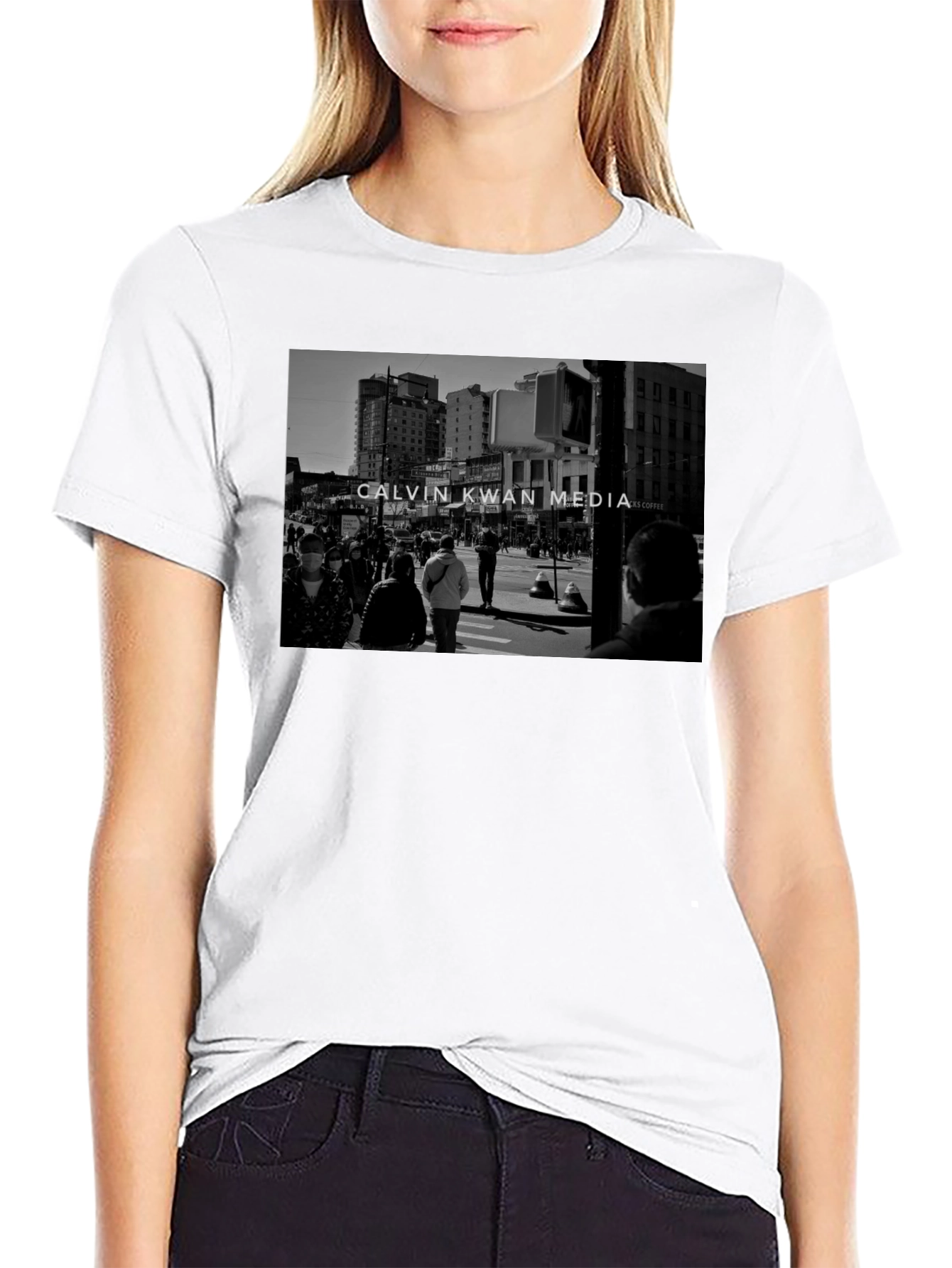 Calvin Kwan Media Black T-Shirt