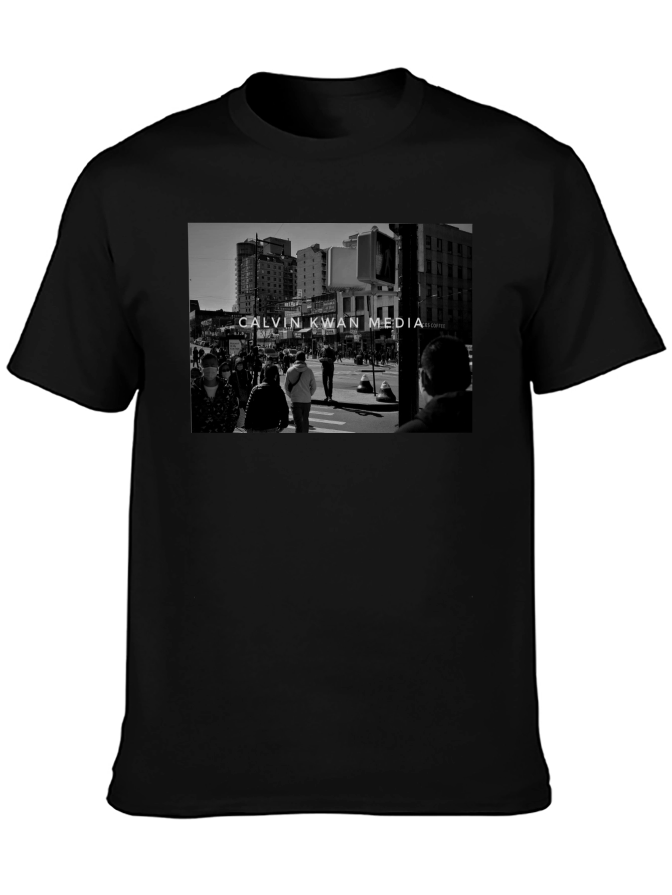 Calvin Kwan Media Black T-Shirt