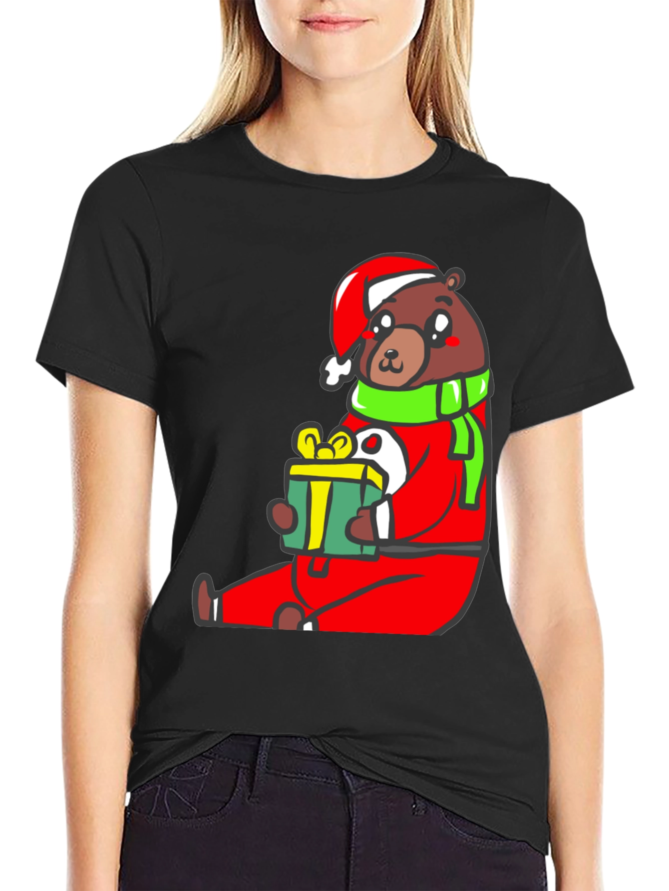Christmas Bear T-Shirt - Holiday Gift