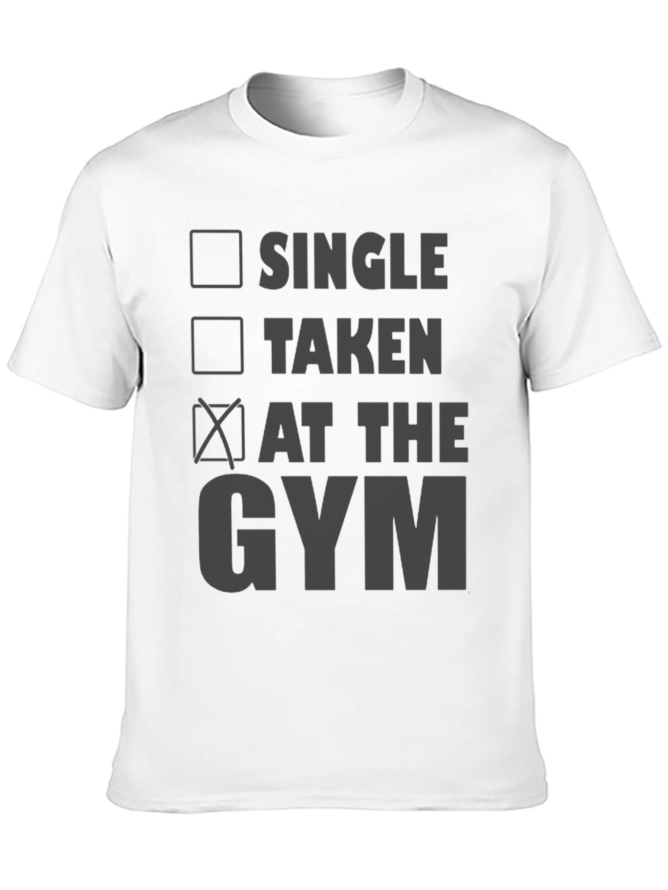 Gym Life T-Shirt - Single Taken at The Gym