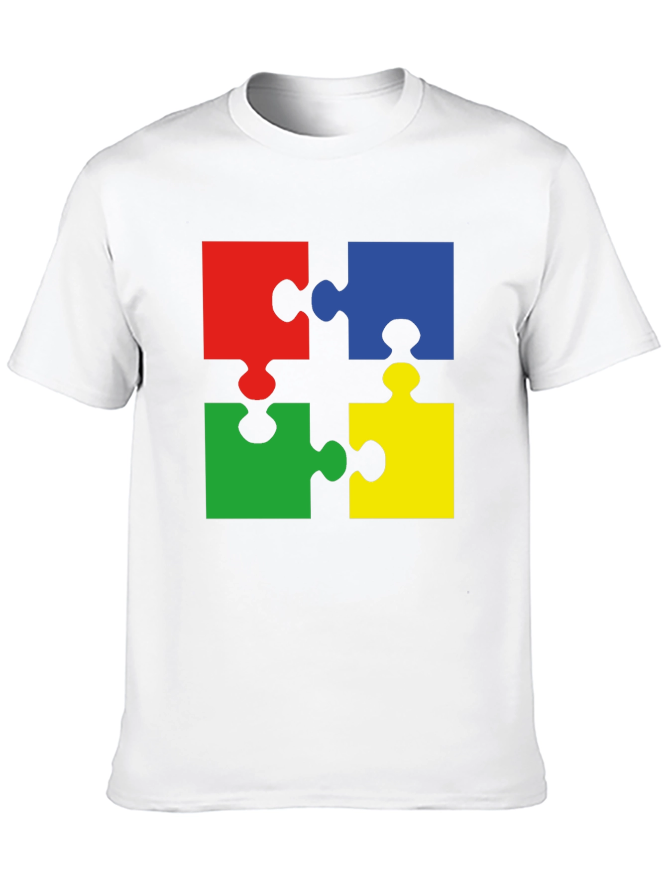 Autism Awareness Puzzle Piece Graphic Tee