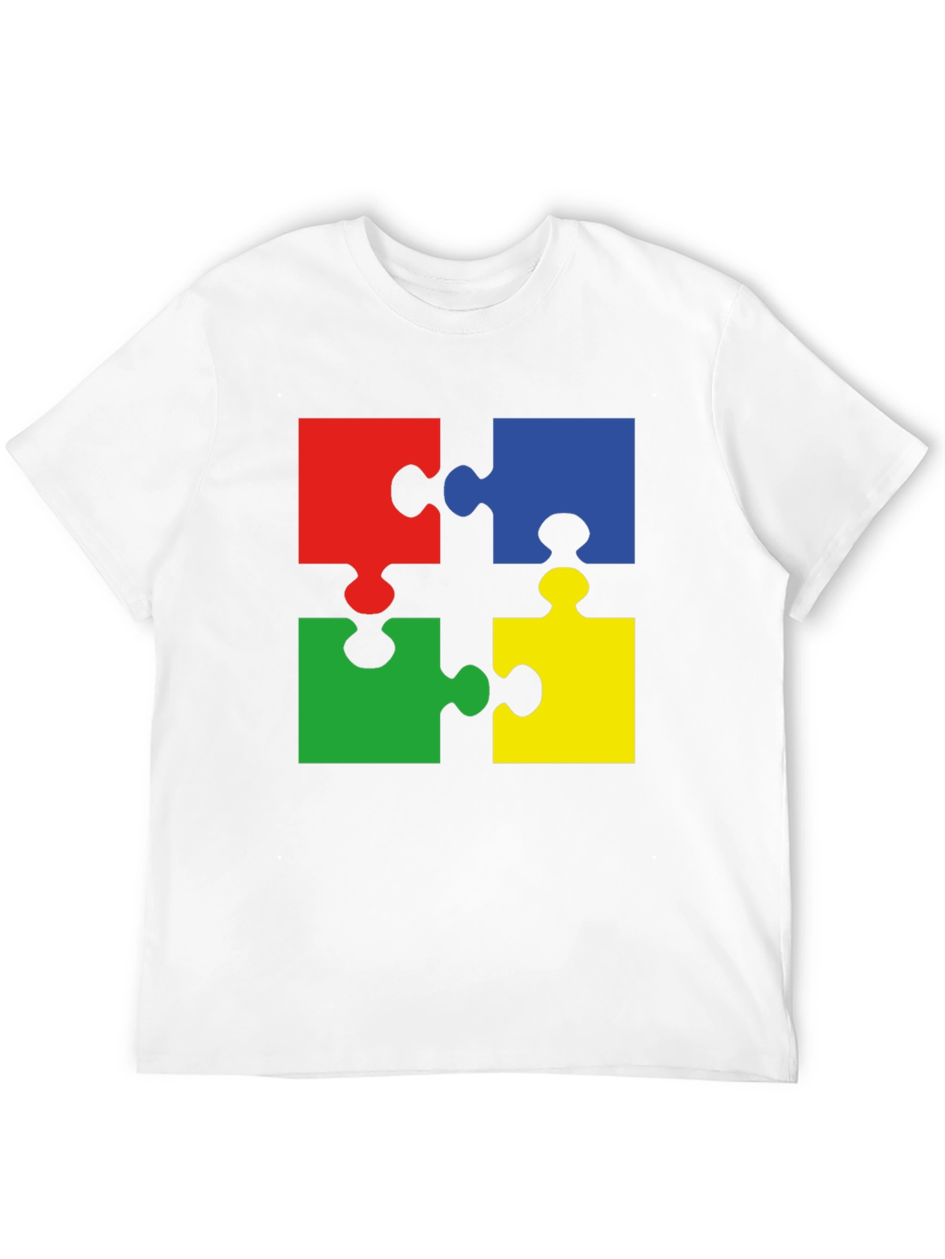 Autism Awareness Puzzle Piece Graphic Tee