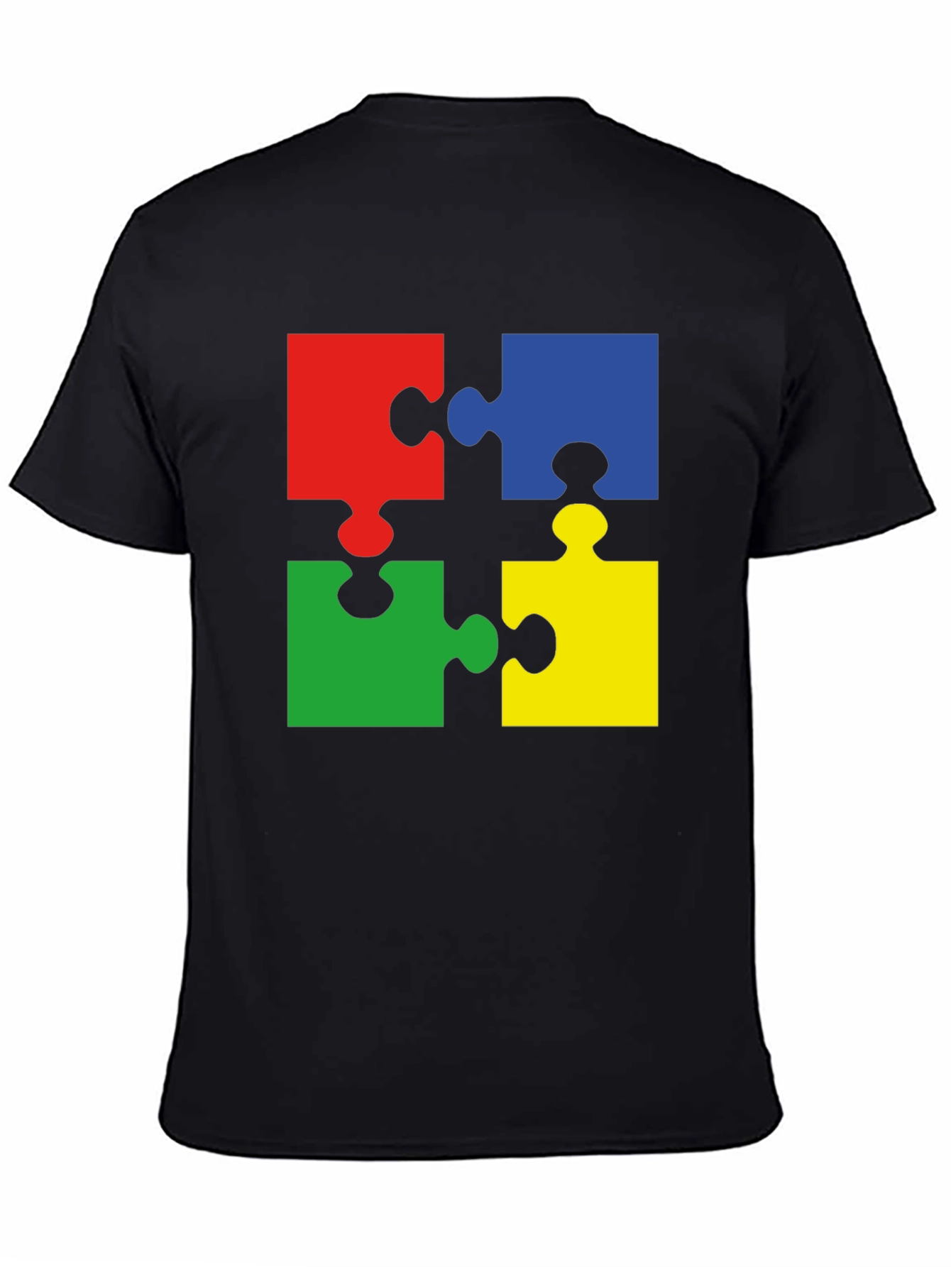 Autism Awareness Puzzle Piece Graphic Tee