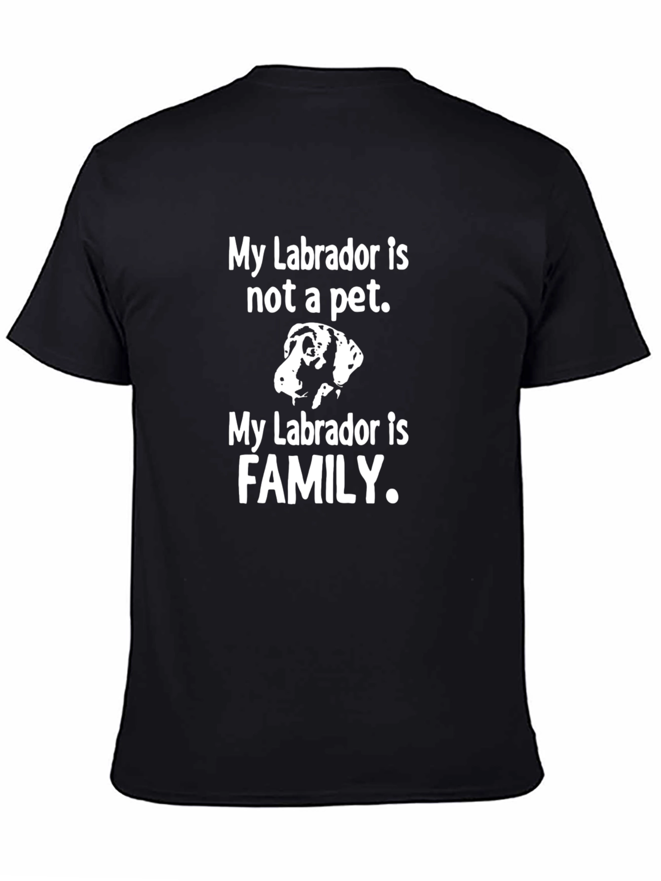 Labrador Family T-Shirt - Dog Lover Tee
