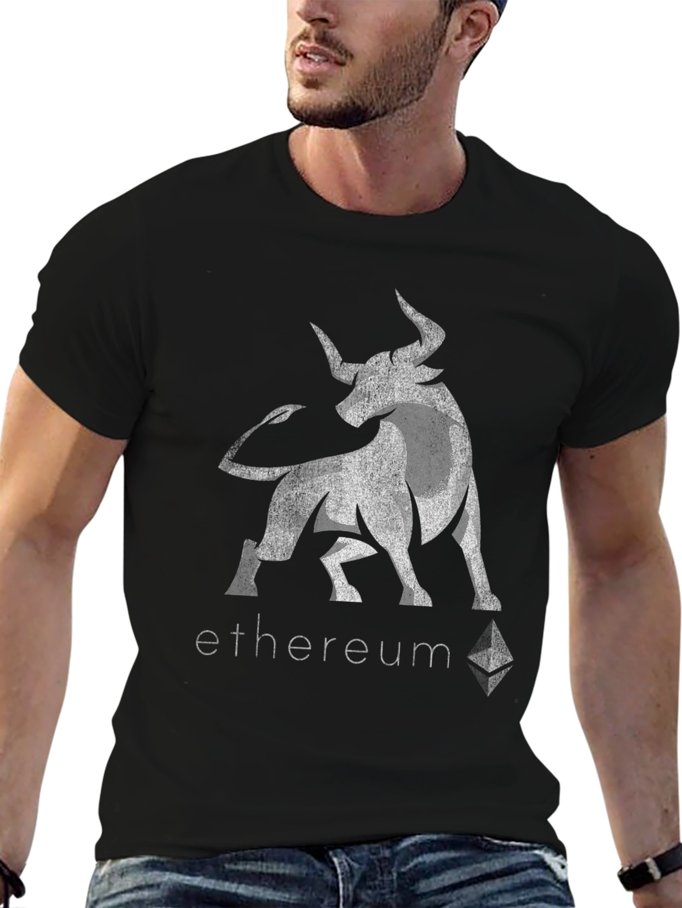 Ethereum Bull T-Shirt - Crypto Investor Tee