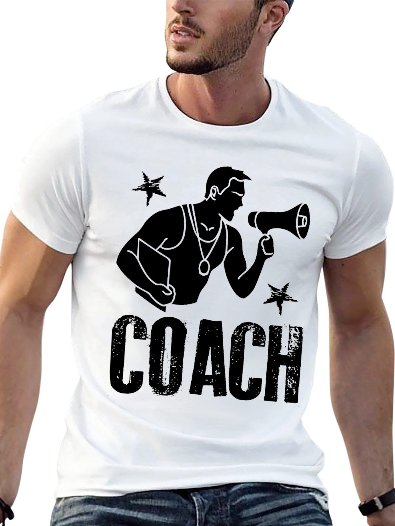 Coach Graphic Tee - Motivational T-Shirt