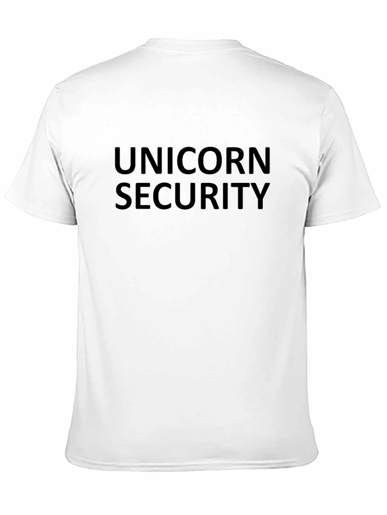 Unicorn Security Crewneck T-Shirt