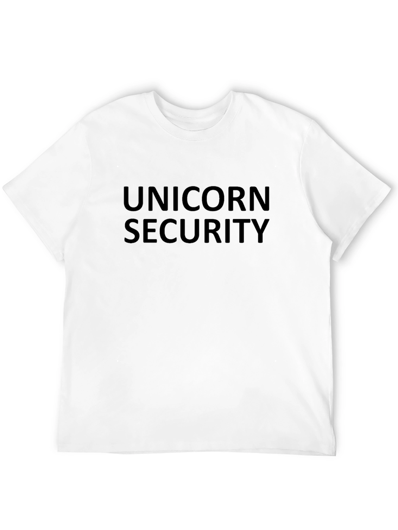 Unicorn Security Crewneck T-Shirt