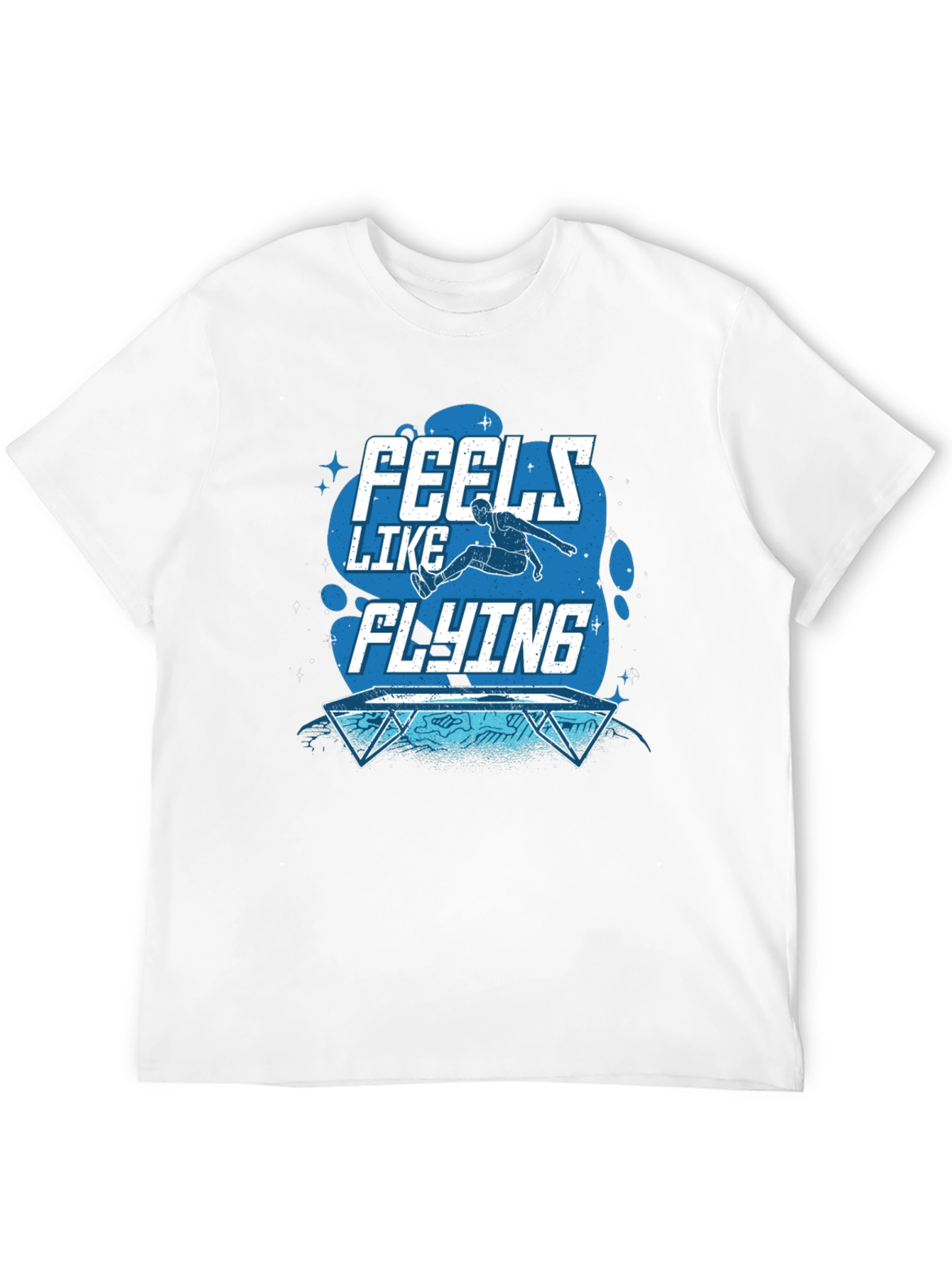 Feels Like Flying Graphic Tee - Black T-Shirt