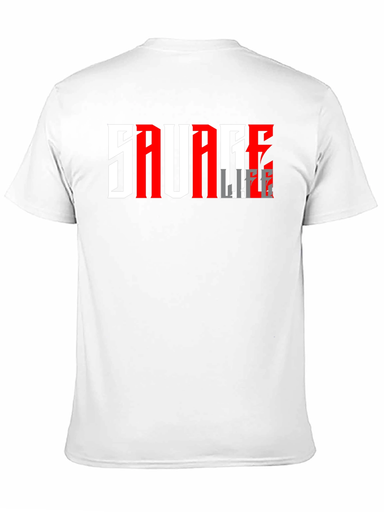 Savage Life Graphic T-Shirt - Black