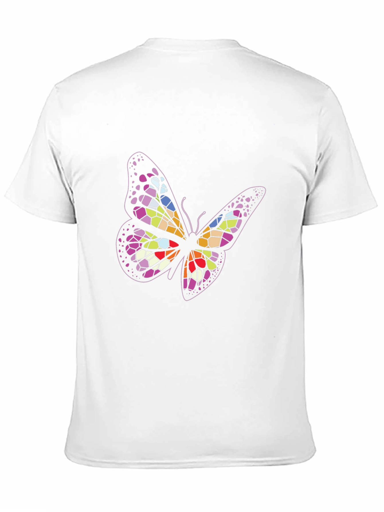 Butterfly Graphic Tee - Black Unisex T-Shirt