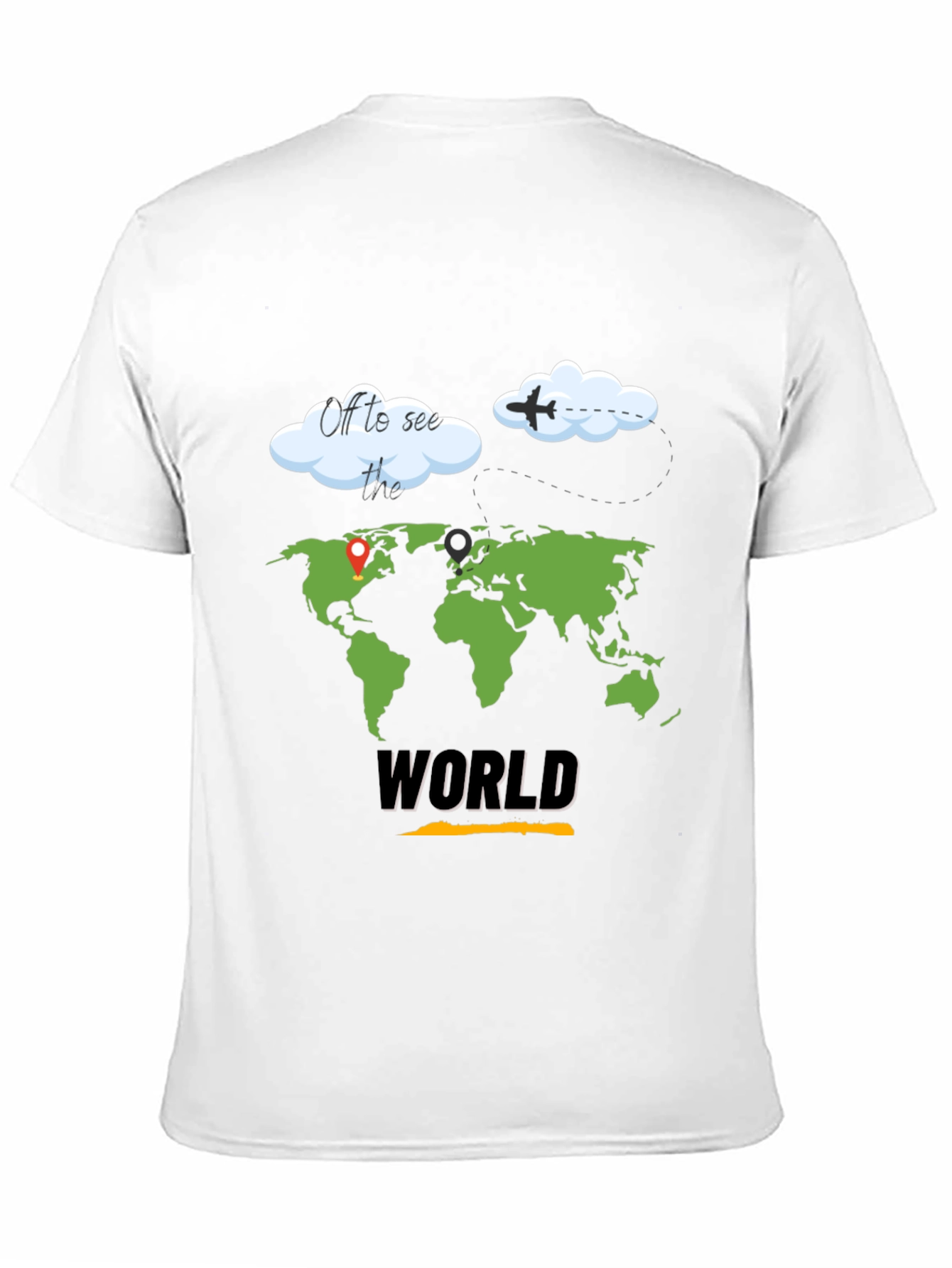 World Travel T-Shirt - Adventure Awaits!