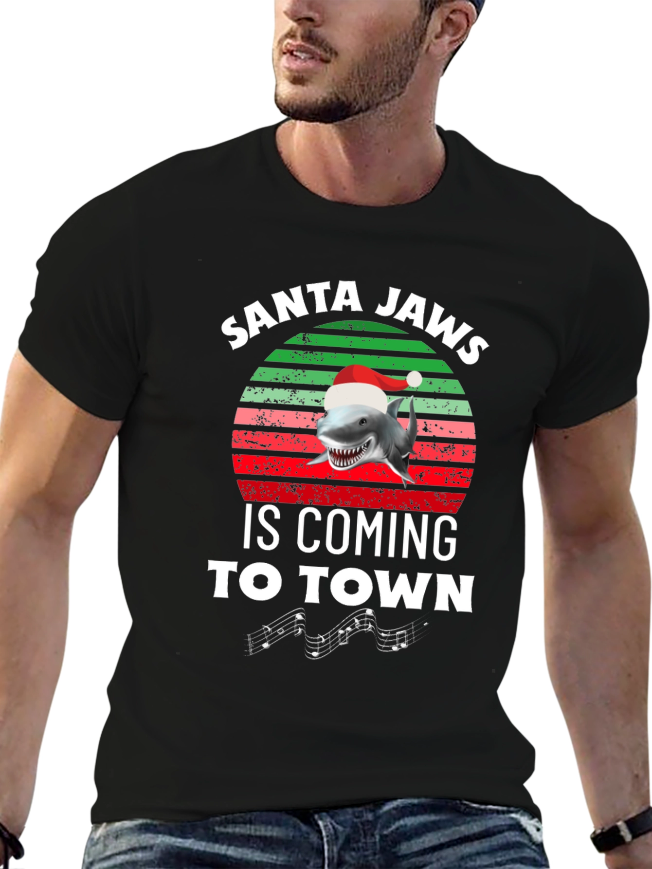 Santa Jaws T-Shirt