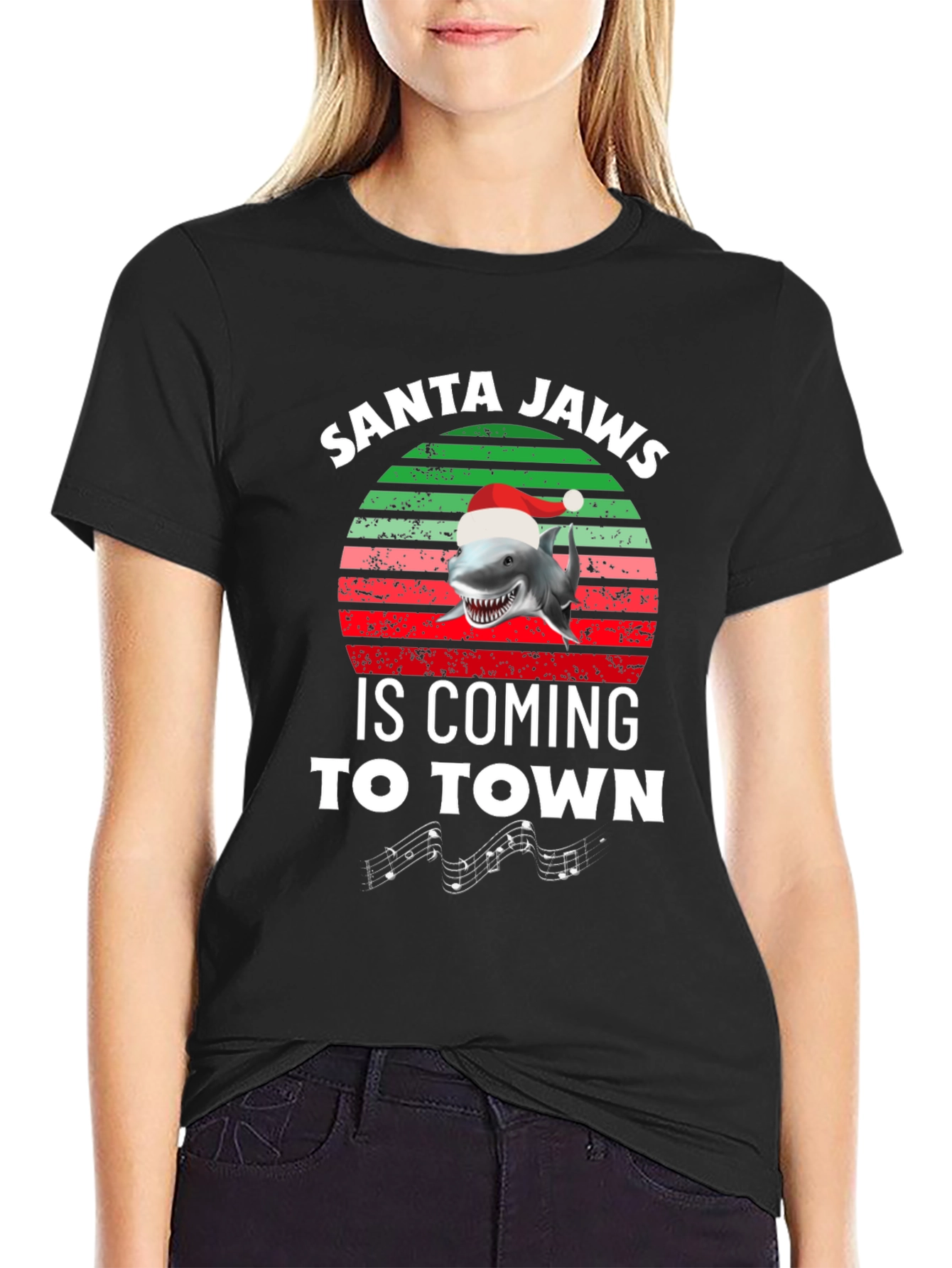Santa Jaws T-Shirt