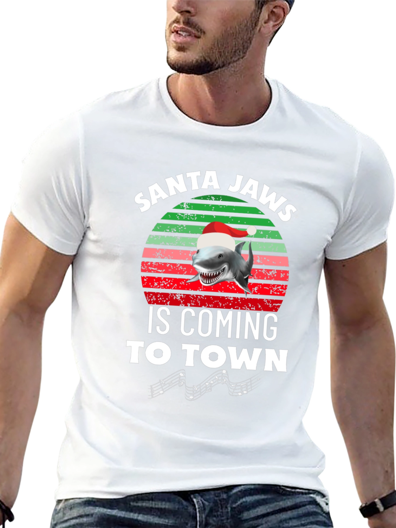 Santa Jaws T-Shirt
