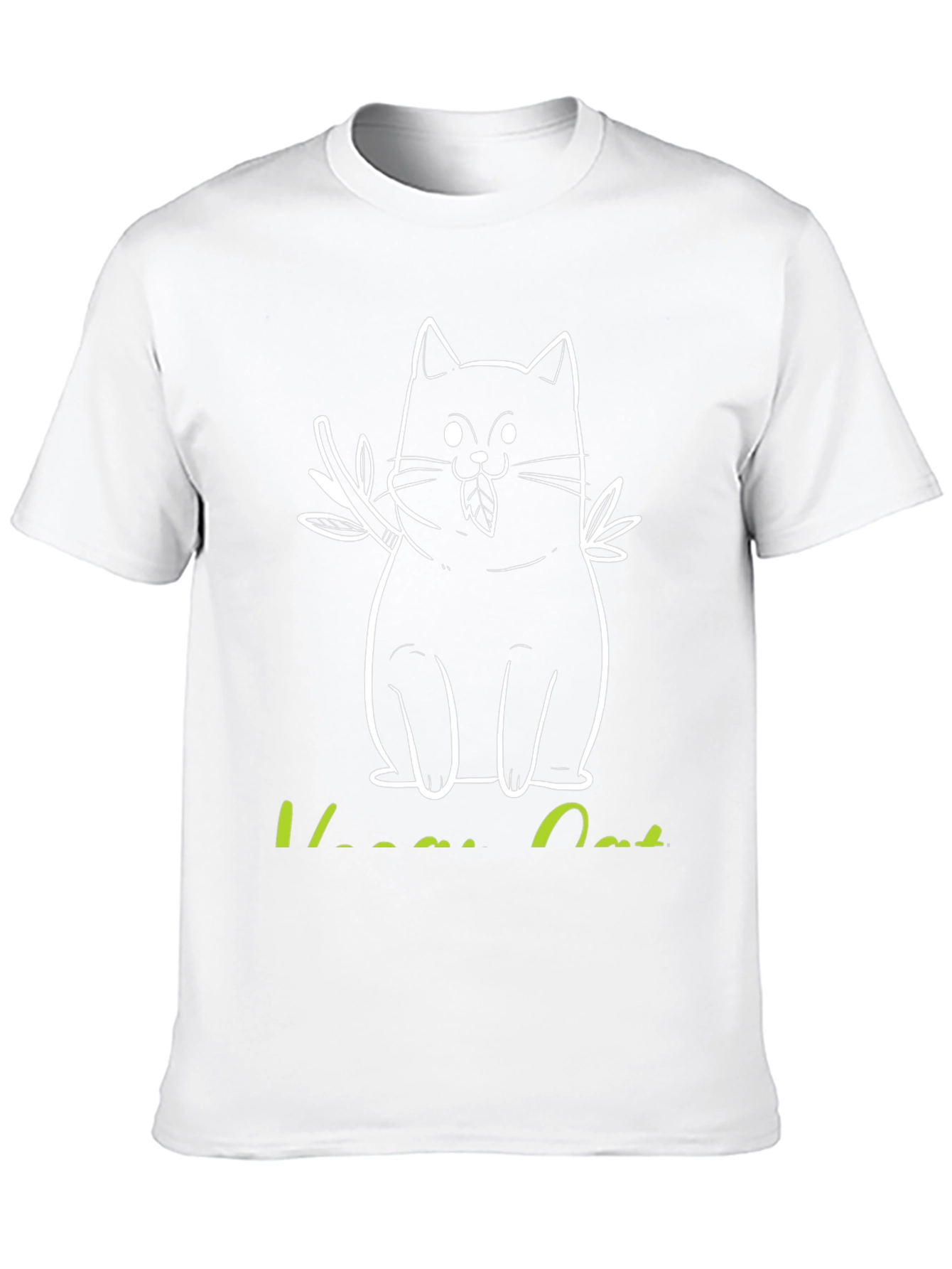 Vegan Cat Graphic Tee