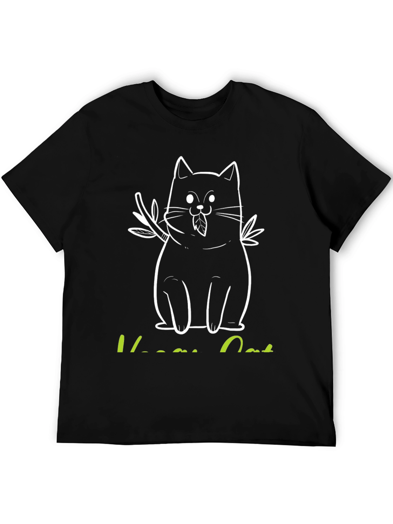 Vegan Cat Graphic Tee