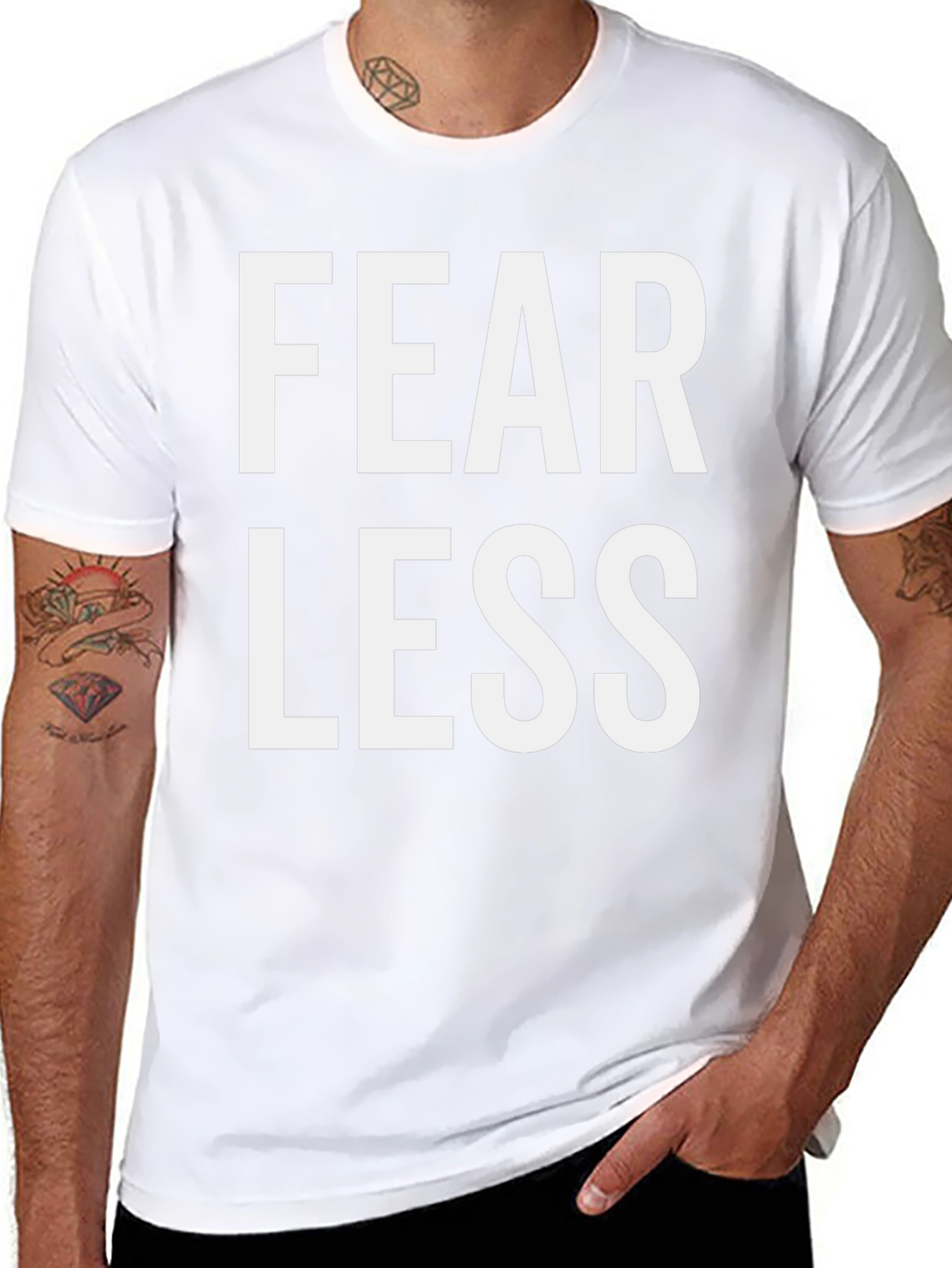 Fearless Graphic Tee - Bold Statement T-Shirt