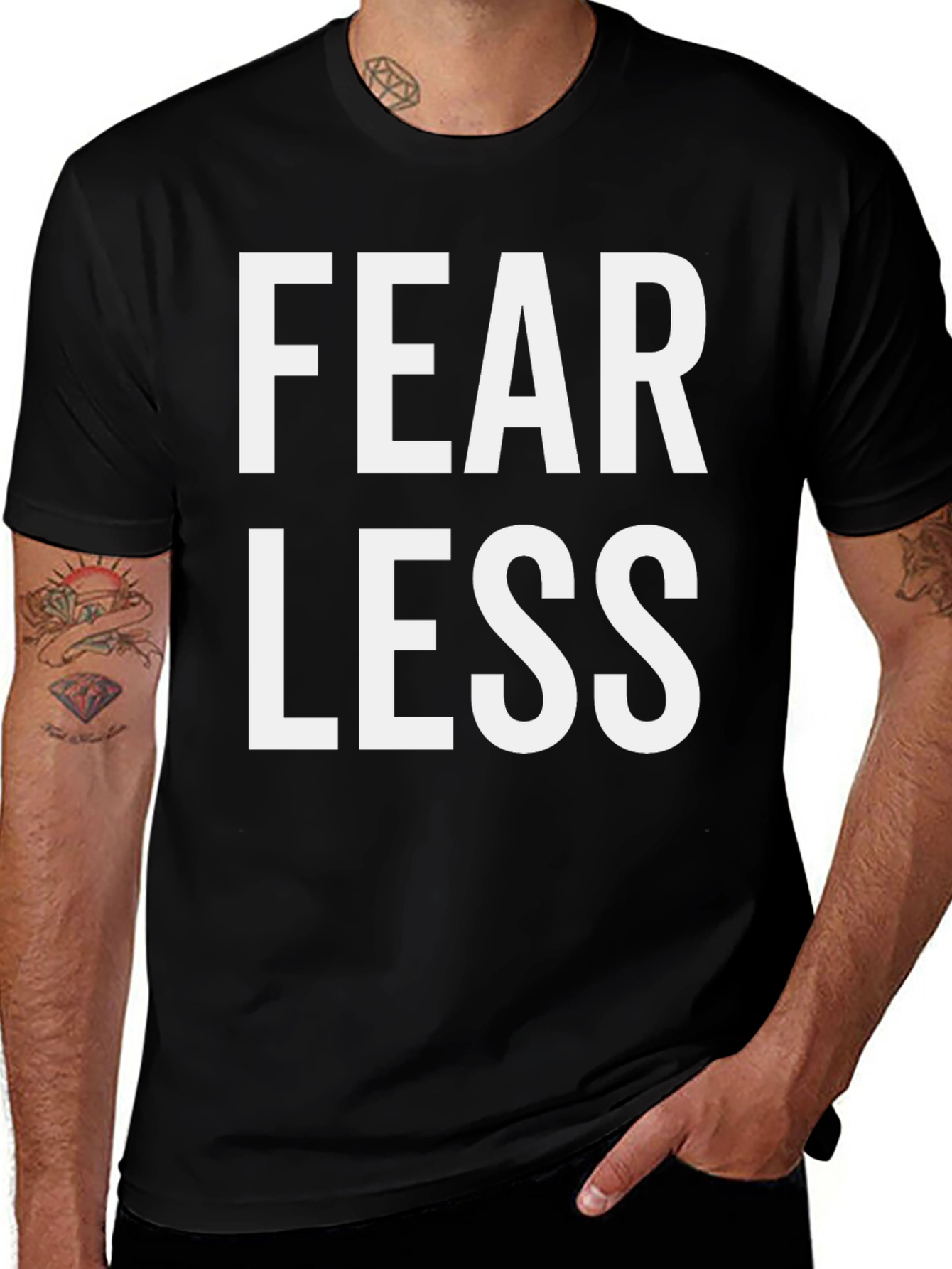 Fearless Graphic Tee - Bold Statement T-Shirt
