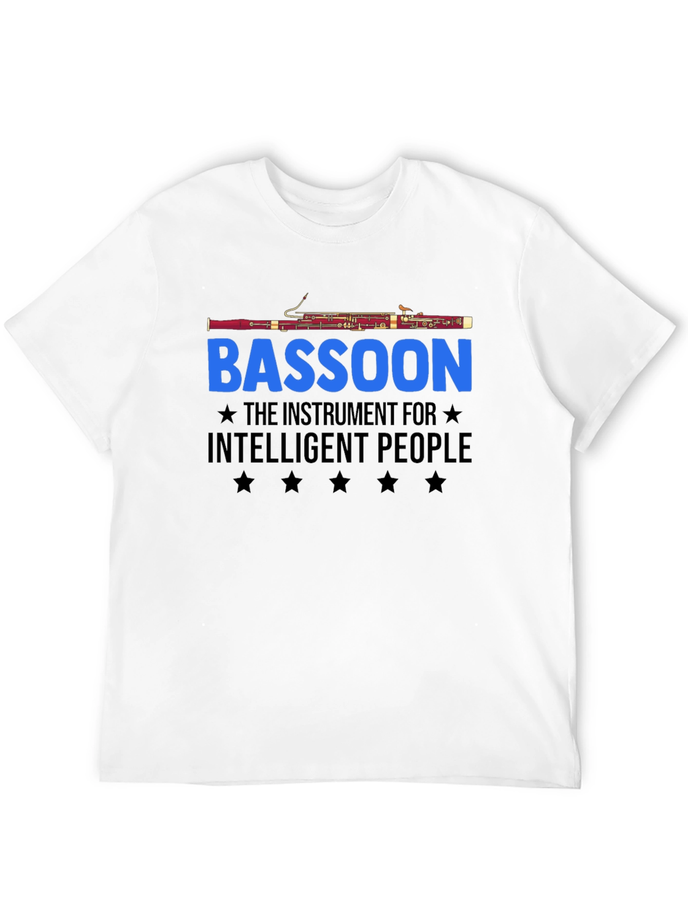 Bassoon Instrument Intelligent People T-Shirt