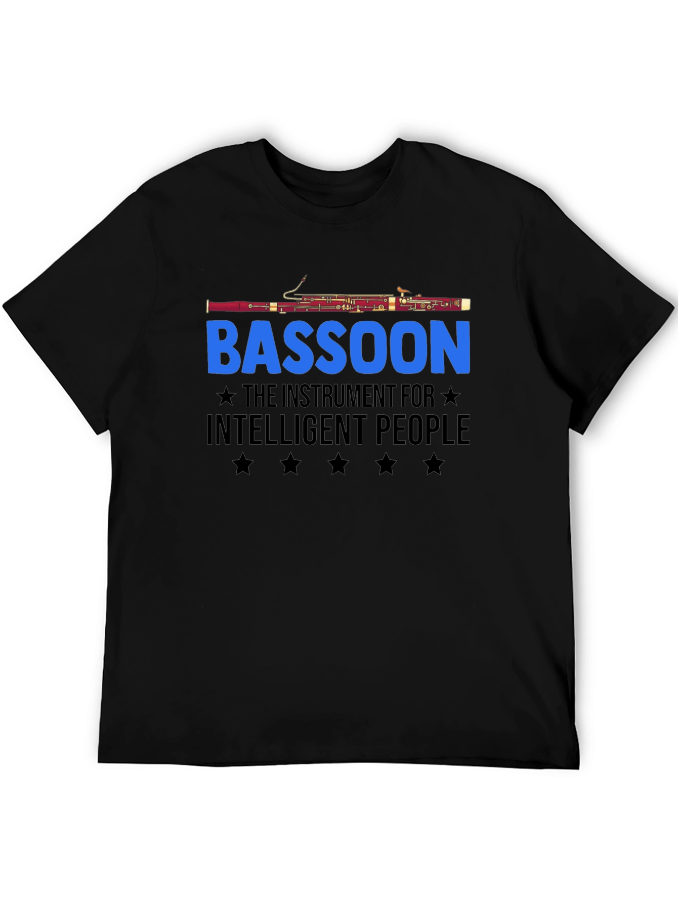 Bassoon Instrument Intelligent People T-Shirt