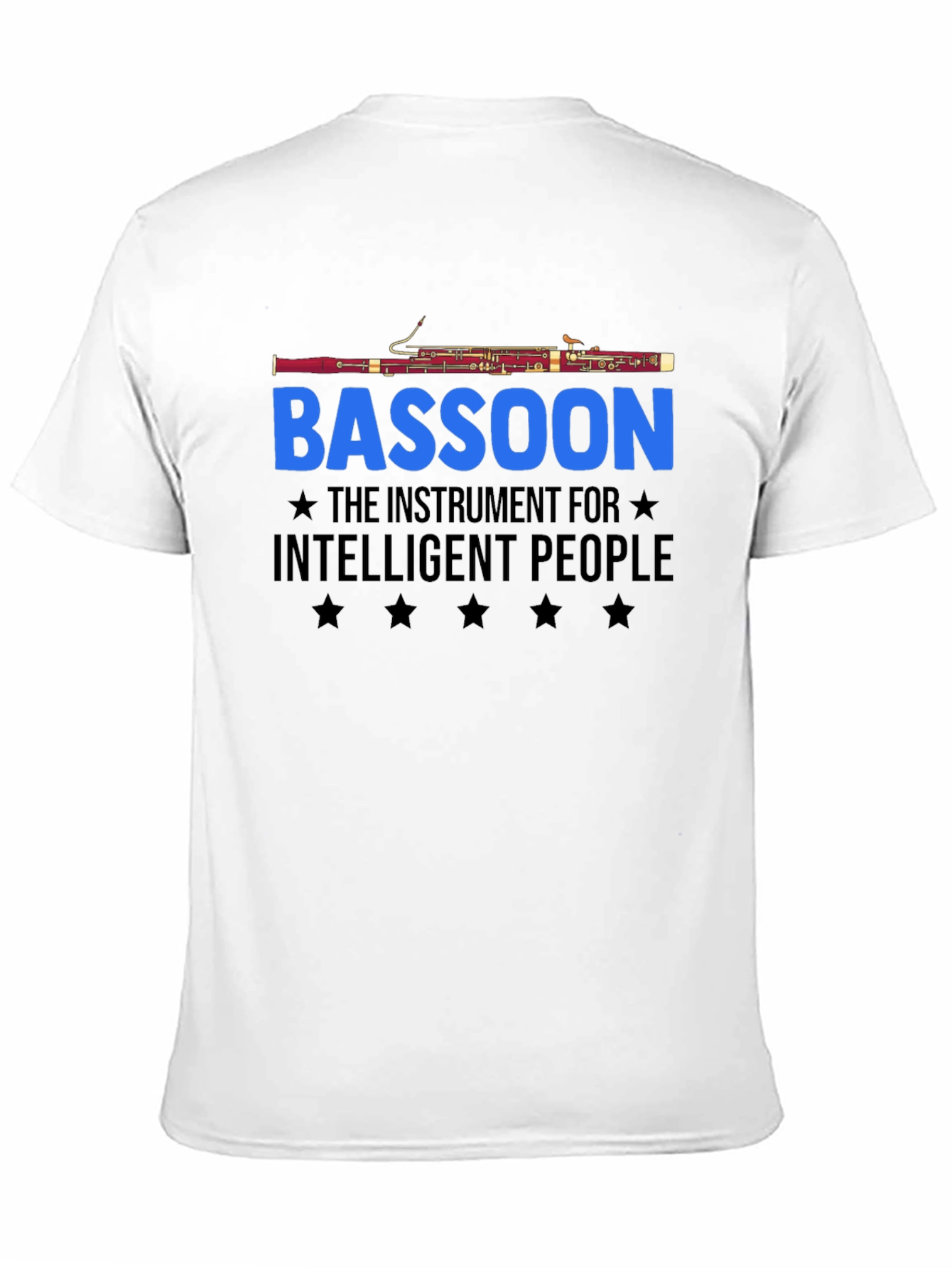 Bassoon Instrument Intelligent People T-Shirt