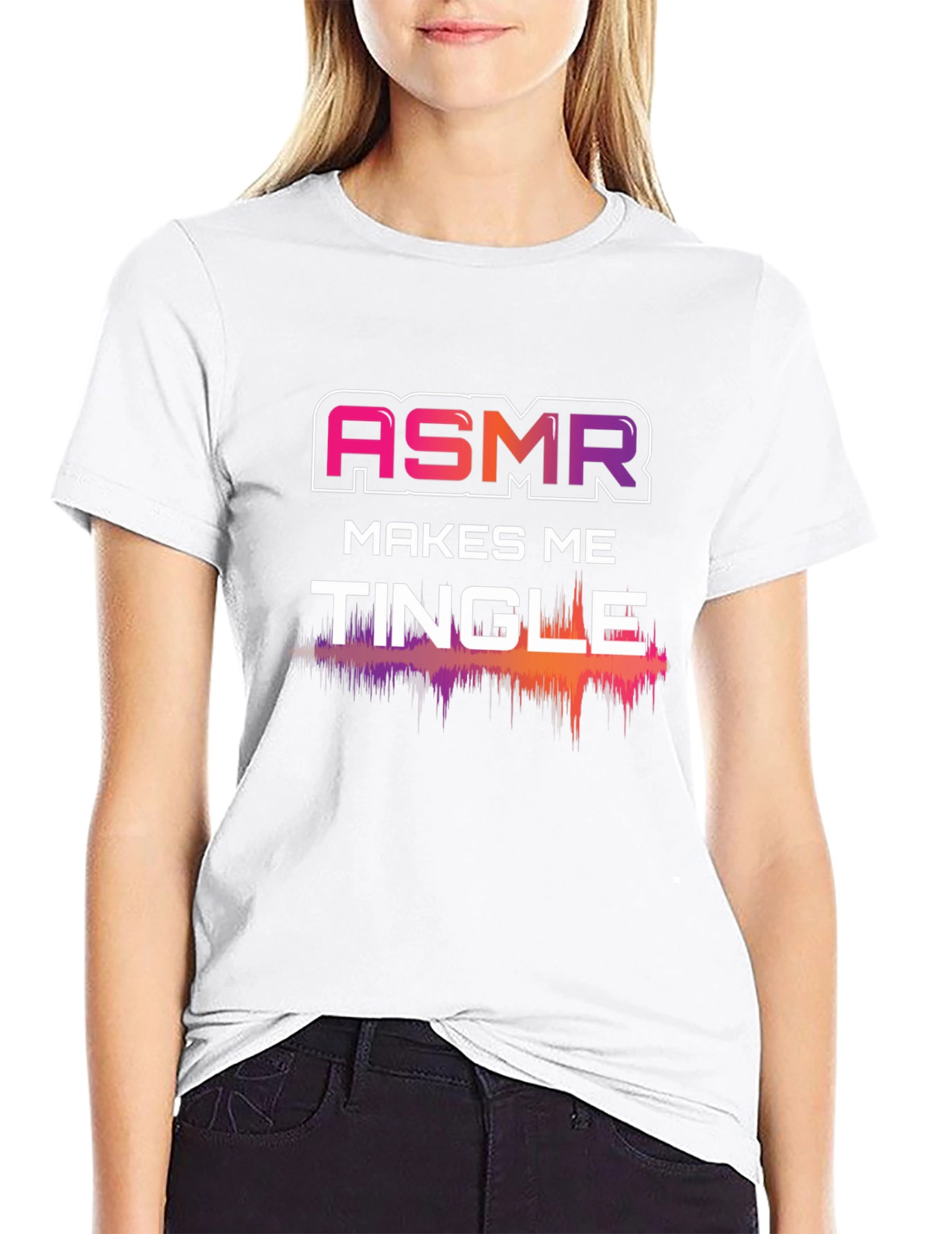 ASMR Makes Me Tingle Graphic Tee