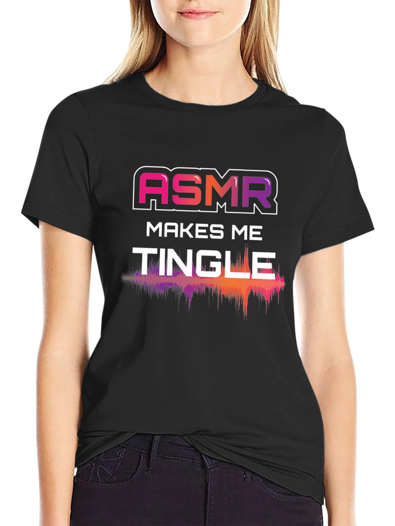 ASMR Makes Me Tingle Graphic Tee